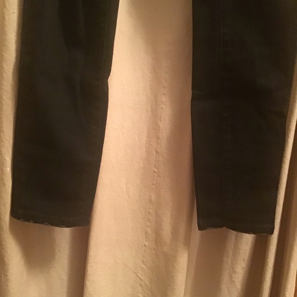 American Eagle black high rise Next Level stretch size 10 jeans - Picture 5 of 9